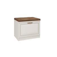 Тумба для обуви М-06 Габриэлла вудлайн кремовый/ сандал белый