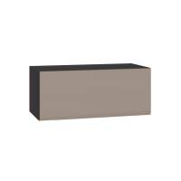 Сидней шкаф навесной 16.314.02 Антрацит / Капучино