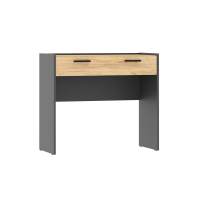 НМ 011.40 Стол туалетный Оттавия Антрацит/Дуб золотой