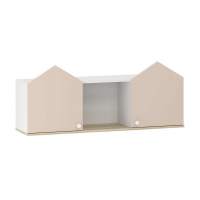 НМ 041.46 полка Банни белый/дуб сонома/бисквит