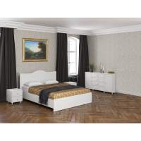 Спальня Италия-5 белое дерево