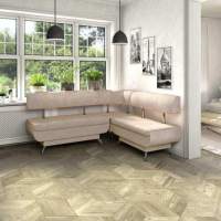 Кухонный уголок Валенсия велюр латте