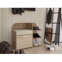 Ивушка 6 Тумба для обуви Ясень Шимо Темный / Светлый