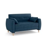 Диван-кровать Хэппи М велюр велутто сапфир 26