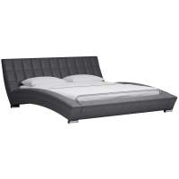 Оливия кровать 180 Марика 485 серый Оливия кровать 180 Марика 485 серый