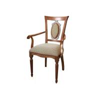 Кресло С-11 орех/агата коричневая