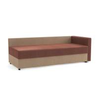 Диван-кровать Мальта М жаккард тесла шоколад/крем