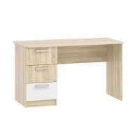 Стол письменный НМ 011.47-01 «Фанк» клен танзанский/белый Стол письменный НМ 011.47-01 «Фанк» клен танзанский/белый