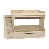 НМ 041.51 кровать 2х ярусная Акварель Дуб Сонома/Капучино НМ 041.51 кровать 2х ярусная Акварель Дуб Сонома/Капучино