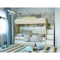 Детская Оливия 2 Дуб Сонома/белое дерево