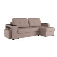 Диван угловой Smart 4 Б4-2Т-1Пф-Б3 Рогожка Sherlock 932