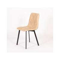 Стул Верона Черный / Амиго Беж Стул Верона Черный / Амиго Беж