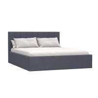 Кровать Юнона М 1600 велюр киото уголь Кровать Юнона М 1600 велюр киото уголь