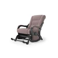 Кресло-маятник Родос Черный / Кофе с молоком