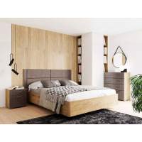 Спальня Livorno 5 дуб бунратти / софт графит