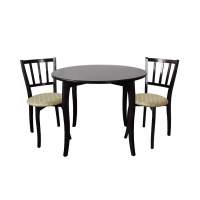 Обеденная группа СО-31/С-32 черный/бежевый