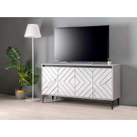 Муар тумба под ТВ 13.261.02 Серый/Мрамор