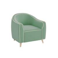 Кресло Лона / велюр киото олива/велюр киото крем