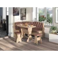 Кухонный набор Орхидея Люкс дуб сонома/коньяк