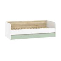 НМ 041.38 кровать Банни белый/дуб сонома/макарун НМ 041.38 кровать Банни белый/дуб сонома/макарун