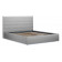 Кровать Амалия 160 RUDY-2 1501 A1 color 20 серебристый серый