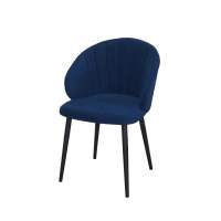 Стул З / черный /велюр синий Стул З / черный /велюр синий