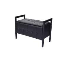 Пуф Леон черный