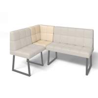 Кухонный диван Реал МУ 590 Крем/Черный муар