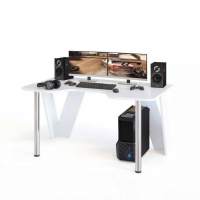 Компьютерный стол КСТ-116 белый