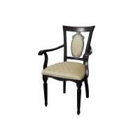 Кресло С-11 черный/андрис бежевый