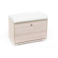 Обувница МС-1 ясень шимо светлый/милк