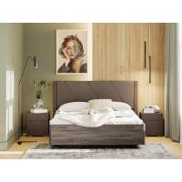 Спальня Summit 1 / ясень анкор тёмный / графит софт