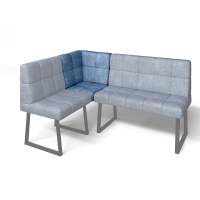 Кухонный диван Реал МУ 590 Лагуна/Черный муар