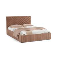 Кровать Гамма 1400 велюр тенерифе хумус Кровать Гамма 1400 велюр тенерифе хумус