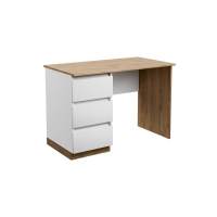 Адель М11 Стол компьютерный левый Белый / Дуб Вотан Адель М11 Стол компьютерный левый Белый / Дуб Вотан