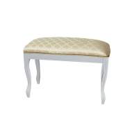 Банкетка Б-9 белый/андрис бежевый