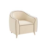 Кресло Лона / велюр киото крем/велюр киото тоуп