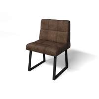 Кухонный диван Реал МД 660 Коньяк/Черный муар