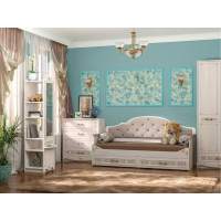 Детская модульная Флоренция 1 Ясень Анкор светлый