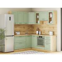 Кухня Вокс комплект 3 Дуб Крафт золотой / Фисташка