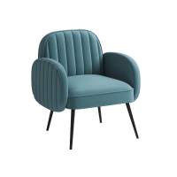 Кресло Флеминг S велюр тенерифе изумруд