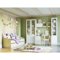 Детская Оливия 3 Дуб Сонома/белое дерево