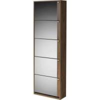 Обувница Комфорт К-5S с зеркалом Дуб крафт табачный Обувница Комфорт К-5S с зеркалом Дуб крафт табачный