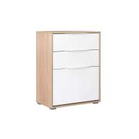 Куба Комод 13.113 дуб сонома/белый
