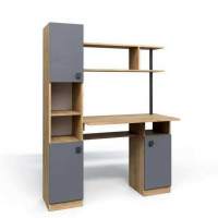 Стол компьютерный СК-7 дуб крафт/графит