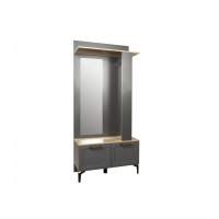 Прихожая Кармен-2 диамант серый / дуб каньон