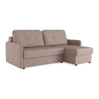 Диван-кровать угловой SMART 1 2Т-1Пф Рогожка Sherlock 932