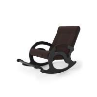 Кресло-качалка Тироль Черный / Шоколад