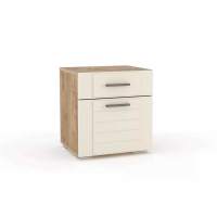 НМ 013.62 Тумба прикроватная Livorno /дуб бунратти / софт панакота