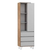 Шкаф комбинированный 58.03 Гавана Кейптаун / Серый